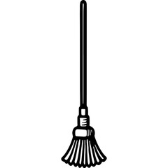 Wall Mural - Doodle Broom 