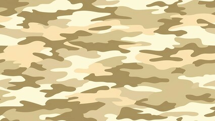 Poster - Simple Camouflage seamless pattern in Desert. Military camouflage. illustration formats 4K UHD