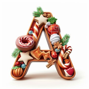 Halloween letter A with pumpkins and ghost. Autumn Halloween letter A with pumpkins.