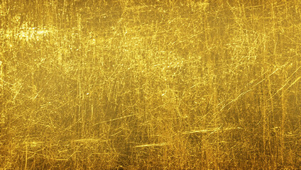 Wall Mural - gold metal background