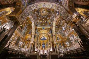 Canvas Print - Palatine Chapel - Palermo, Italy