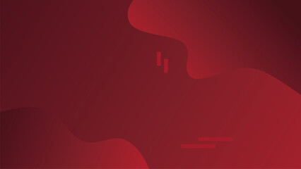 Wall Mural - Red background, simple vector style with minimal shapes and lines, dark red color scheme.