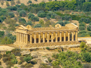 Poster - Valley of the Temples - Agrigento, Sicily, Italy