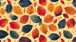 © EnGbarr - seamless pattern with autumn leaves