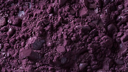 deep purple acai powder in a close-up view.