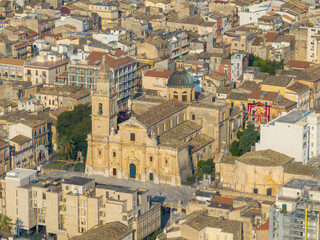 Canvas Print - Cathedral of San Giovanni Battista - Ragusa, Italy