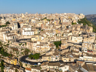 Sticker - Aerial View - Ragusa, Italy