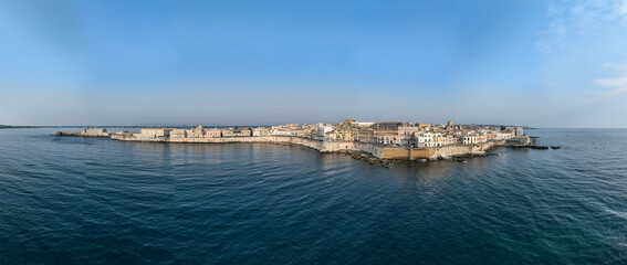 Wall Mural - Aerial View of Syracuse, Sicily, Italy