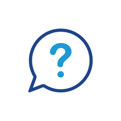 Poster - Question mark icon, question sign vector design	