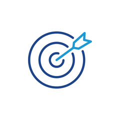 Poster - Target icon, target sign vector