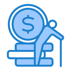 Sticker - Retirement Accounts Icon