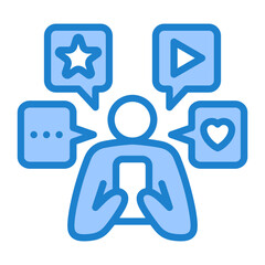 Sticker - Social Media Icon