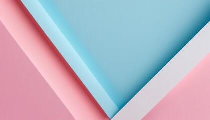 Poster - Soft Pastel Geometric Background