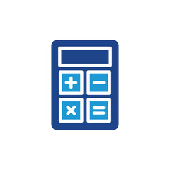 Poster - Calculator icon vector, Calculator sign vector	