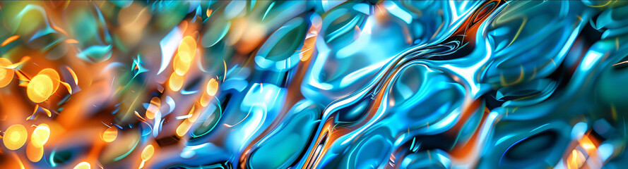 Poster - Abstract colorful background with copy space text. Perfect for modern, technology, or design-themed projects.