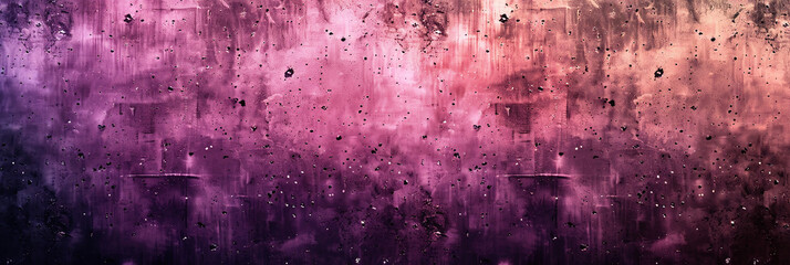 grunge horror background, trash black, tan pink purple. an abstract grainy gradient in purple, pink, orange, and black, illuminated with a glowing aura that adds an element of mystique and elegance 