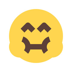 Sticker - eat smiley icon