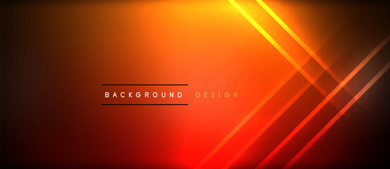 Poster - Neon glowing circle rays, light round lines in the dark, planet style neon wave lines. Energetic electric concept design for wallpaper, banner, background