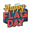 © Abdullah - happy flag day typography in vector