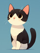 © Yongxu - A variety of cat image libraries.Cute animal patterns of various breeds of cats, illustrations, posters, background images, decorative graphics, wallpapers, stickers.