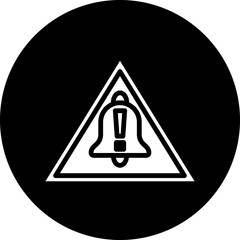 Poster - Vector Design Warning Alarm Icon Style