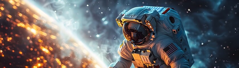 Poster - Cutting Edge Space Technology with Innovative Astronaut Spacecraft and Gear