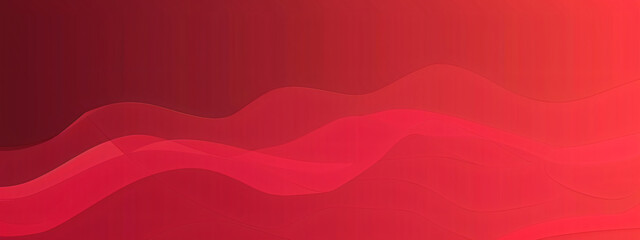 Poster - Red background, gradient, flat, simple, vector illustration, minimalist style, solid color background, high resolution, high quality


