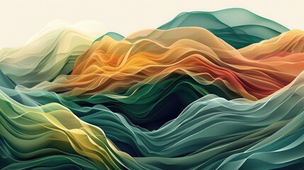Wall Mural - abstract background wave pattern shape.