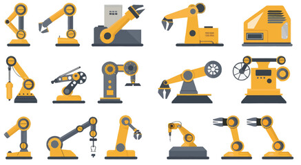 Poster - Factory industrial machine metalworking, lathe cutter milling tool grinder hydraulic press manufacture router programming.