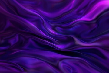 Wall Mural - Abstract Luxury gradient purple background. Smooth Dark purple with Black vignette Studio Banner - generative ai