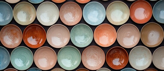 Poster - Texture of ceramic creating a beautiful background for copy space image