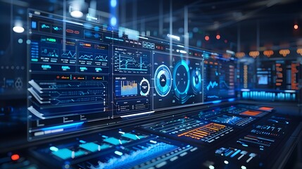 Poster - Digital Control Center with Real Time Cloud Services and Network Performance Monitoring