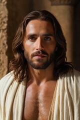 potrait of jesus christ