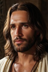 potrait of jesus christ