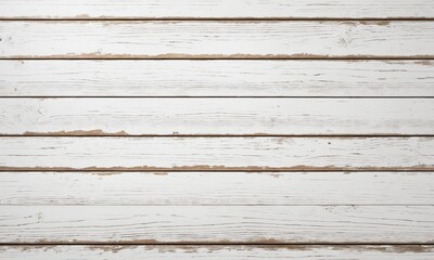 Rustic white wood plank texture background