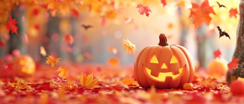 Scary and festive Halloween promotion poster for all businesses. Ideal for online and offline Halloween promotions and events.