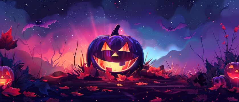 Scary and festive Halloween promotion poster for all businesses. Ideal for online and offline Halloween promotions and events.