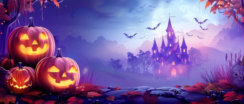 Scary and festive Halloween promotion poster for all businesses. Ideal for online and offline Halloween promotions and events.