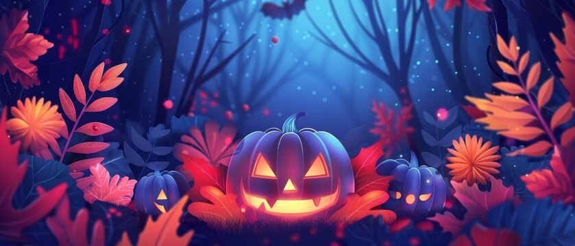 Scary and festive Halloween promotion poster for all businesses. Ideal for online and offline Halloween promotions and events.