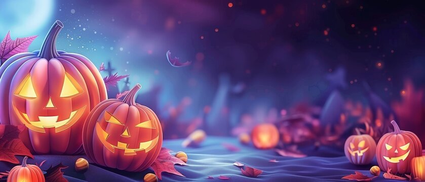 Scary and festive Halloween promotion poster for all businesses. Ideal for online and offline Halloween promotions and events.