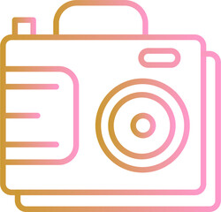 Wall Mural - Camera Vector Icon