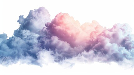 Wall Mural - dreamy cloudscape with pastel 