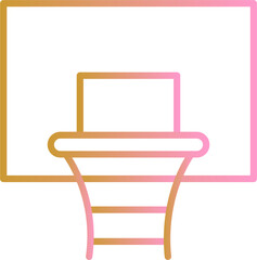 Sticker - Basket Vector Icon