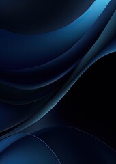 Poster - Modern shining dark blue abstract background paper and layer elements for presentation design. Suitable for businesses, companies, institutions, parties, parties, seminars and talks