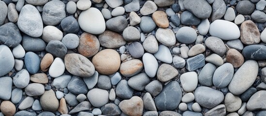 Poster - the texture of the stone sea stone background. Creative banner. Copyspace image