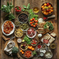 Wall Mural - Healthy Food