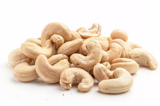 a pile of cashew nuts