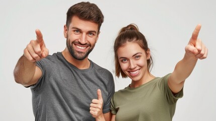 Wall Mural - The happy young friends