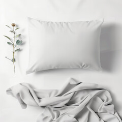 Wall Mural - white pillow