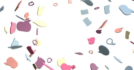 Poster - speech bubbles